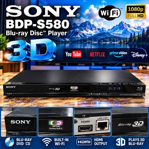 Sony bdp s580 - blu-ray, dvd